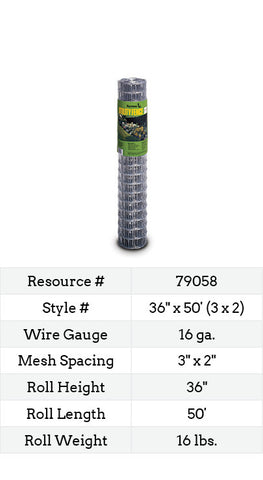 Keystone LG Welded Wire 36-in. x 50-ft.