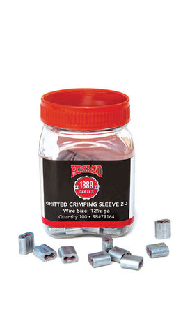 Crimp Sleeve 2-3# - 100 count