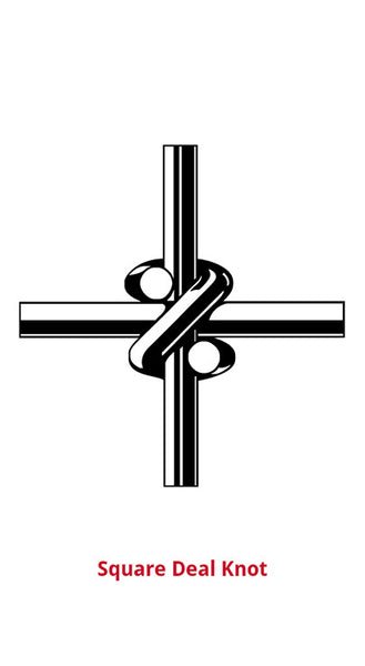 Red Brand Square Deal® Black Non-Climb Horse Fence 100-ft. Class 1 #1348-2-12½ Square Deal Knot Image