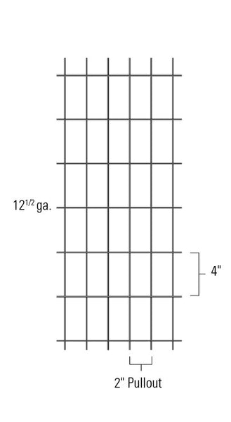 Red Brand Welded Wire 100-ft. #1036-2-12½ Mesh Spacing Image