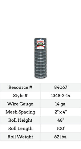 Welded Wire 100-ft. #1348-2-14