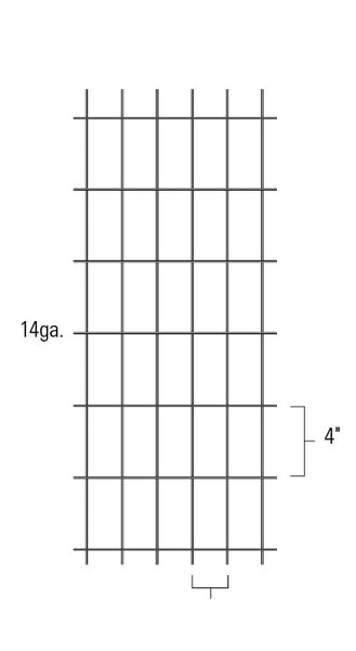 Red Brand Welded Wire 50-ft. #1660-2-14 Mesh Spacing Image