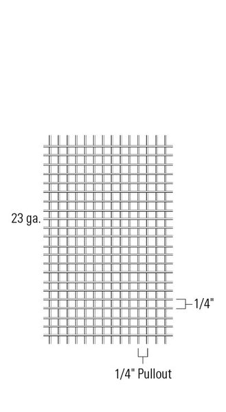 Keystone LG Welded Hardware Cloth ¼-in. x¼-in. x 36-in. - 25-ft. mesh spacing image