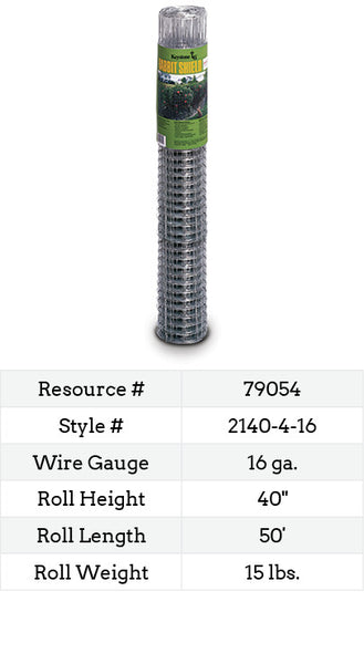 Keystone LG Rabbit Shield 50-ft. #2140-4-16 fencing