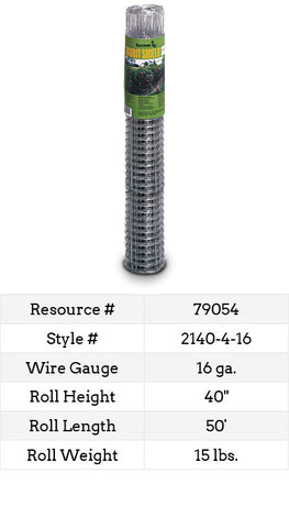 Keystone LG Rabbit Shield 50-ft. #2140-4-16