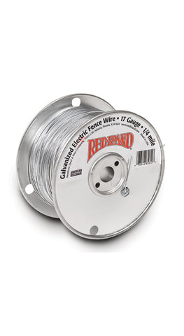 Galvanized Electric Fence Wire 17 Gauge - 1320-ft.