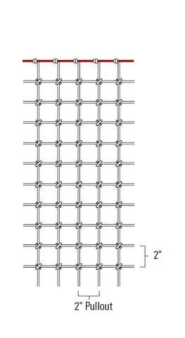 Red Brand Yard, Garden & Kennel 100-ft. #3160-2-16 Mesh Spacing Image