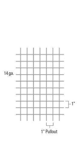Keystone LG Welded Wire 100-ft. #2524-1-14 mesh spacing image