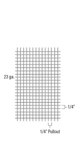 Keystone LG Welded Hardware Cloth ¼-in. x ¼-in. x 24-in. - 100-ft. mesh image