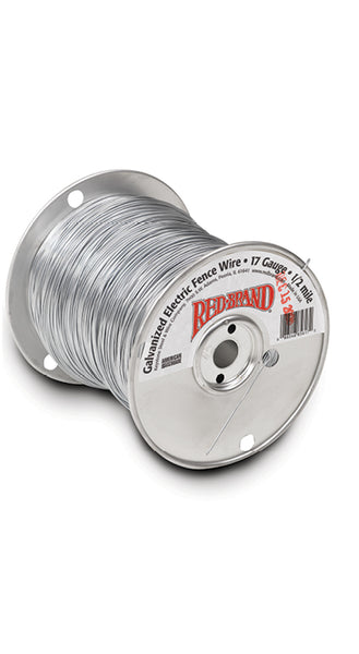 Galvanized Electric Fence Wire 17 Gauge - 2640-ft.
