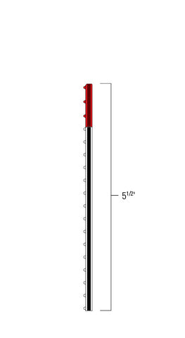 Red Brand Red Top Studded T-Post - 5½-ft. Measured Height Image